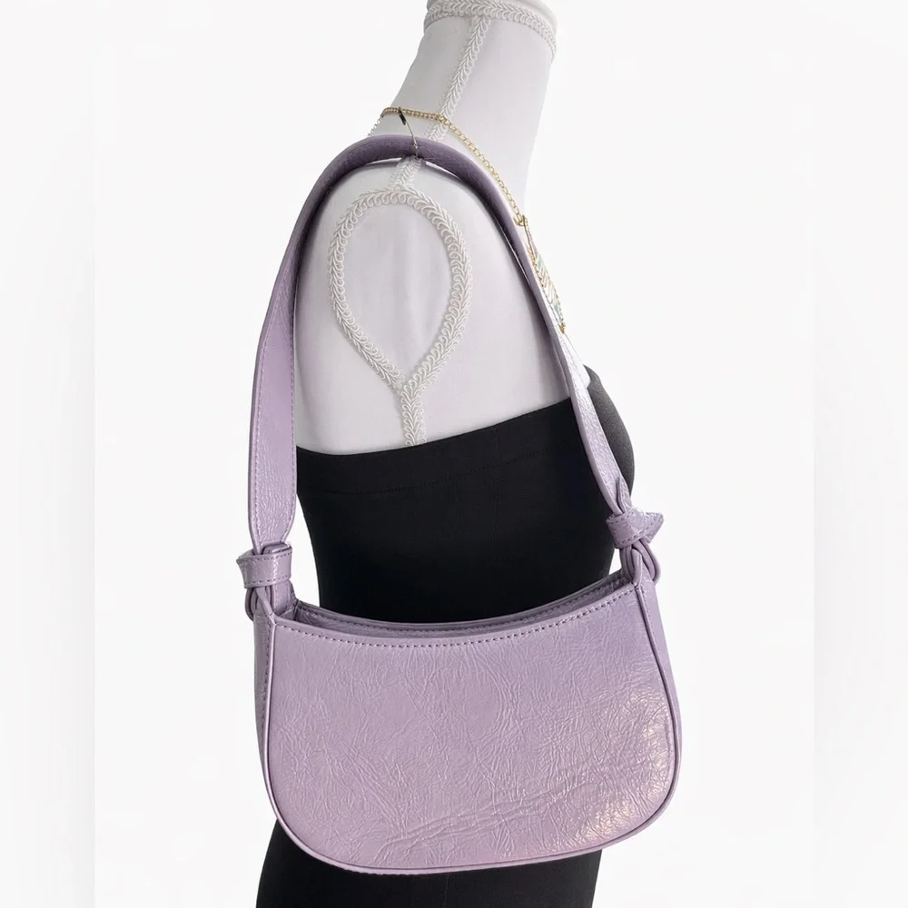 ZARA Lavender Mini Shoulder Bag – Y2K‎ Style